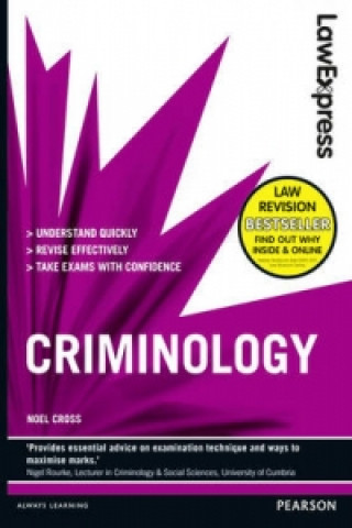 Kniha Law Express: Criminology Noel Cross
