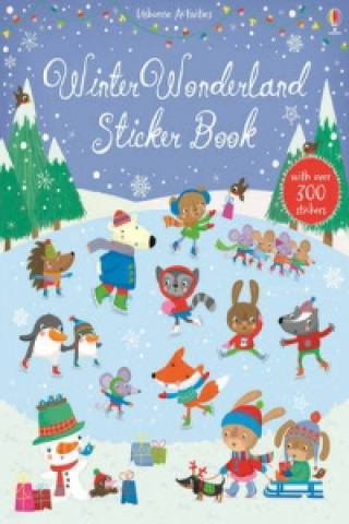 Книга Winter Wonderland Sticker Book Fiona Watt