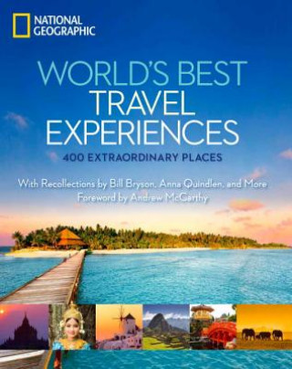 Kniha World's Best Travel Experiences National Geographic