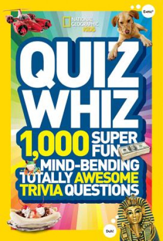 Kniha Quiz Whiz National Geographic Kids