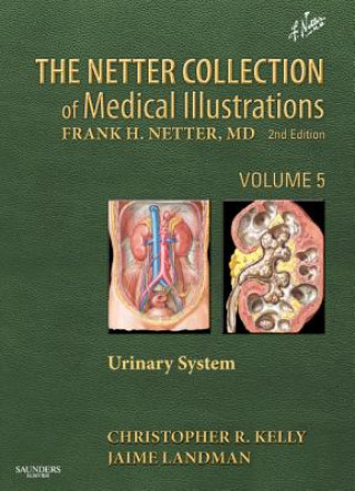 Kniha Netter Collection of Medical Illustrations: Urinary System Christopher R Kelly