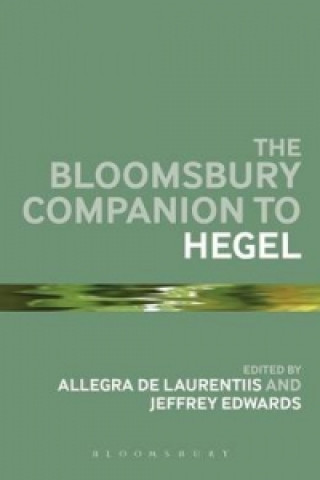 Libro Bloomsbury Companion to Hegel Allegra de Laurentiis