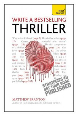 Książka Write a Bestselling Thriller Matthew Branton