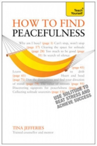 Könyv Peacefulness: Teach Yourself Tina Jefferies