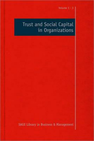 Knjiga Trust and Social Capital in Organizations Costa