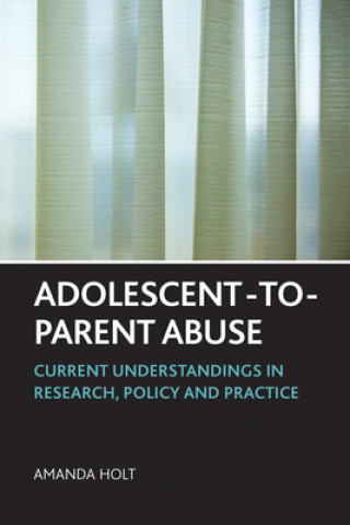 Книга Adolescent-to-Parent Abuse Amanda Holt