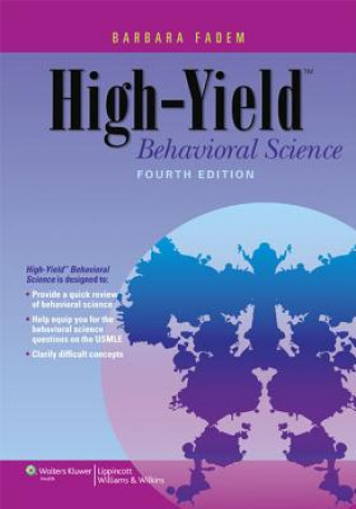 Buch High-Yield Behavioral Science Barbara Fadem
