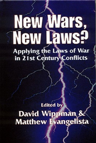 Kniha New Wars, New Laws David H Wippman