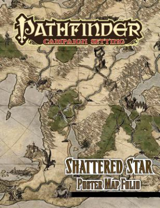 Carte Pathfinder Campaign Setting: Shattered Star Poster Map Folio Robert Lazzaretti