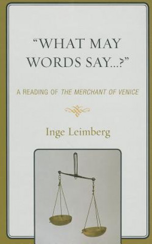 Knjiga 'What May Words Say . . . ?' Inge Leimberg