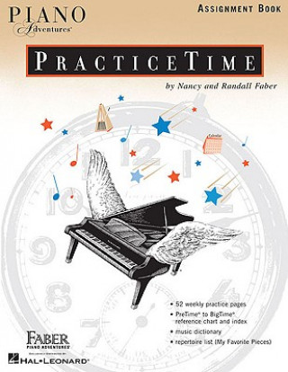 Kniha Piano Adventures Practicetime Assignment Book Nancy Faber