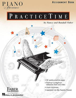 Książka Piano Adventures Practicetime Assignment Book Nancy Faber