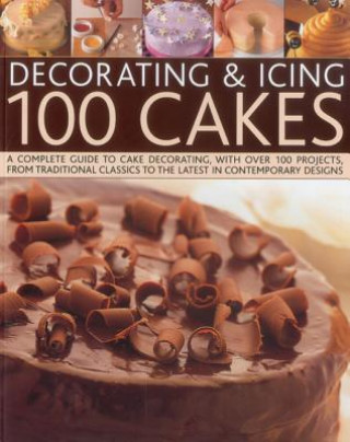 Kniha Decorating and Icing 100 Cakes Angela Nilsen