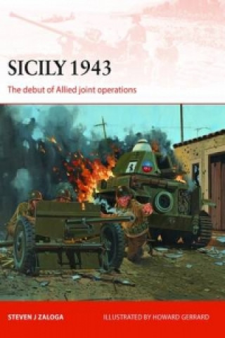 Carte Sicily 1943 Steven J. Zaloga