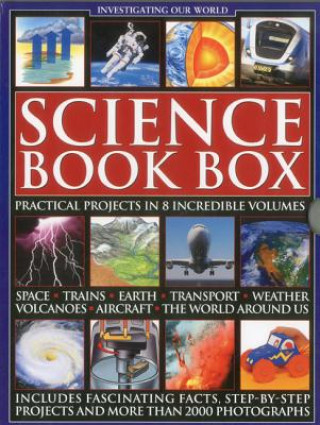 Book Science Book Box: Practical Projects in 8 Incredible Volumes Chris Oxlade