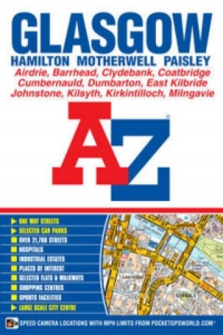 Book Glasgow A-Z Street Atlas Geographers' A-Z Map Company