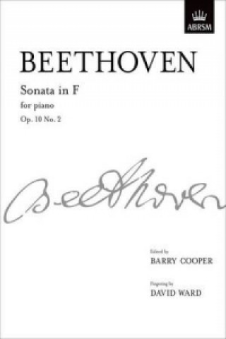Materiale tipărite Sonata in F, Op. 10 No. 2 