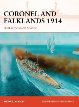 Kniha Coronel and Falklands 1914 Michael McNally