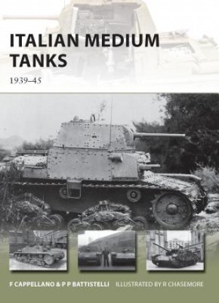 Kniha Italian Medium Tanks Filippo Cappellano