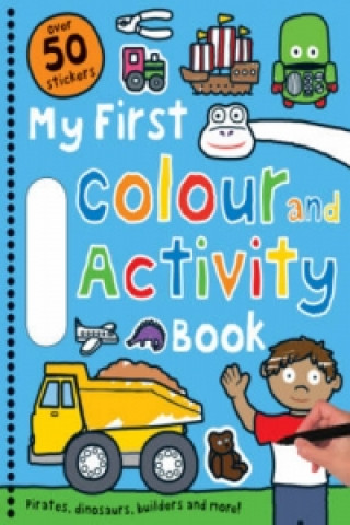 Kniha Blue Colour and Activity Book Roger Priddy