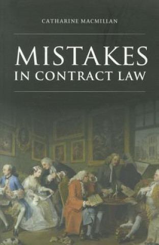 Książka Mistakes in Contract Law Catharine MacMillan