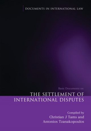 Könyv Settlement of International Disputes 