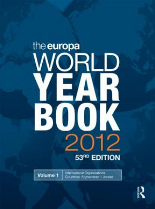 Kniha Europa World Year Book 2012 