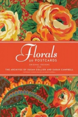 Книга Florals: 30 Postcards: Original Designs from the Archives of Susan Collier Sarah Campbell Collier Campbell Collection