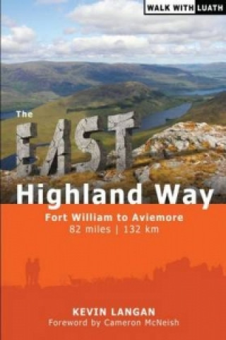 Kniha East Highland Way Kevin Langan