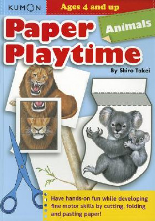 Kniha Paper Playtime: Animals Kumon Publishing