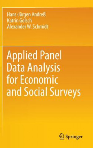 Kniha Applied Panel Data Analysis for Economic and Social Surveys Hans Jurgen Andre