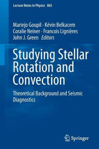 Knjiga Studying Stellar Rotation and Convection Mariejo Goupil
