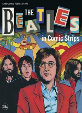 Kniha Beatles in Comic Strips Enzo Gentile