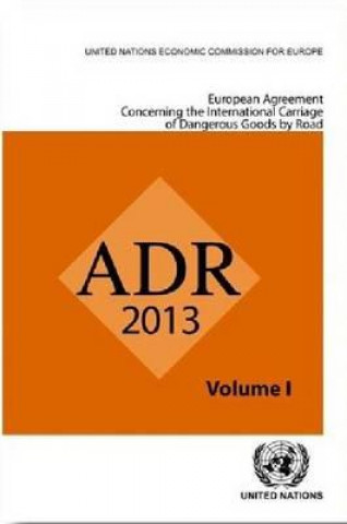 Kniha ADR applicable as from 1 January 2013 [CD-ROM] United Nations