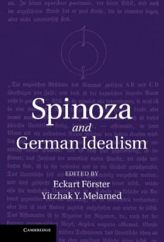 Libro Spinoza and German Idealism Eckart Forster