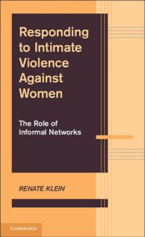 Kniha Responding to Intimate Violence against Women Renate Klein
