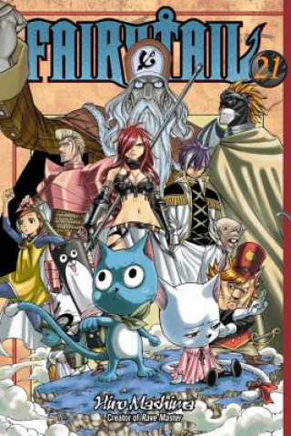 Könyv Fairy Tail 21 Hiro Mashima