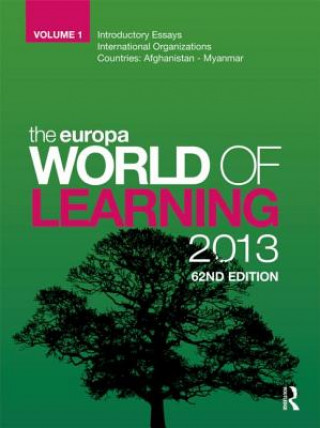 Carte Europa World of Learning 2013 