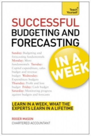 Kniha Successful Budgeting and Forecasting in a Week: Teach Yourself Roger Mason