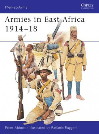 Carte Armies in East Africa 1914-1918 Peter Abbott