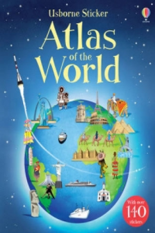 Kniha Sticker Atlas of the World Alice Pearcey