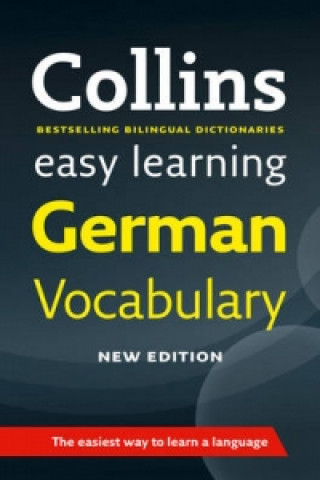 Carte Easy Learning German Vocabulary 