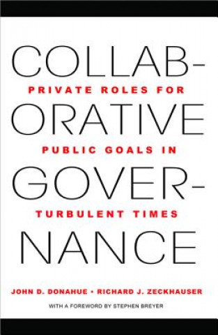Könyv Collaborative Governance John D Donahue