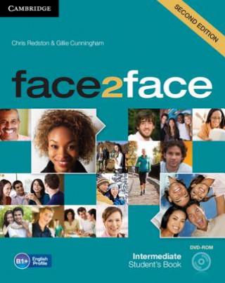 Книга face2face Intermediate Student's Book with DVD-ROM Chris Redston