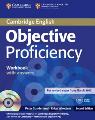 Knjiga Objective Proficiency Workbook with Answers with Audio CD Peter Sunderland