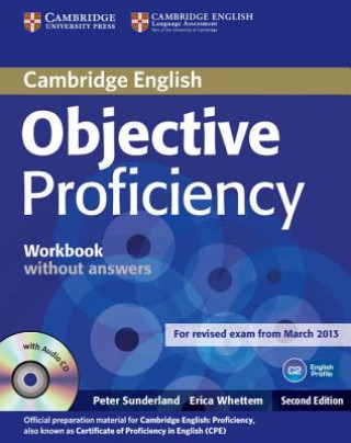 Book Objective Proficiency Workbook without Answers with Audio CD Peter Sunderland