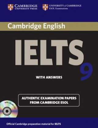 Carte Cambridge IELTS 9 Self-study Pack (Student's Book with Answers and Audio CDs (2)) Cambridge ESOL