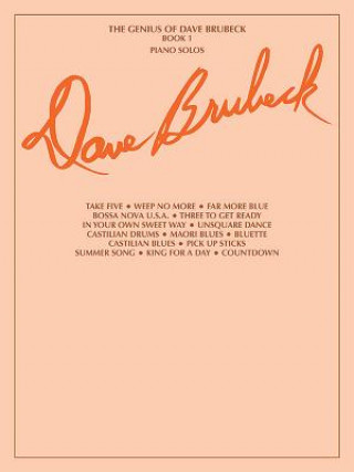 Книга Genius of Dave Brubeck, Bk 1 Dave Brubeck