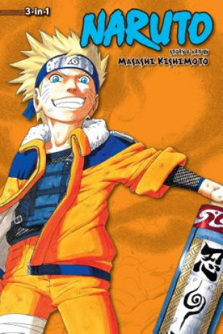 Книга Naruto (3-in-1 Edition), Vol. 4 Masashi Kishimoto