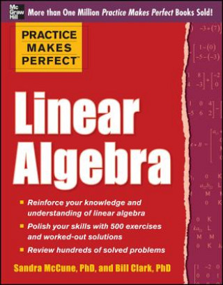 Kniha Practice Makes Perfect Linear Algebra Sandra Luna McCune